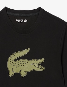Playera Lacoste Core Performance cuello redondo para hombre