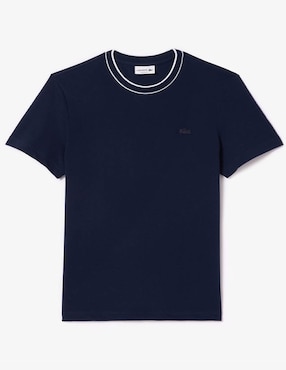 Playera Lacoste Carry Over cuello redondo para hombre