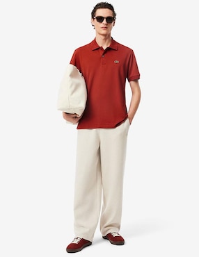 Playera tipo polo Lacoste Carry Overpara hombre