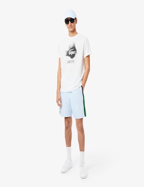 Playera Lacoste Core Performance cuello redondo para hombre