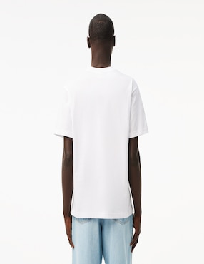 Playera Lacoste Carry Over cuello redondo para hombre