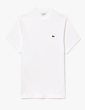 Playera Lacoste Carry Over cuello redondo para hombre