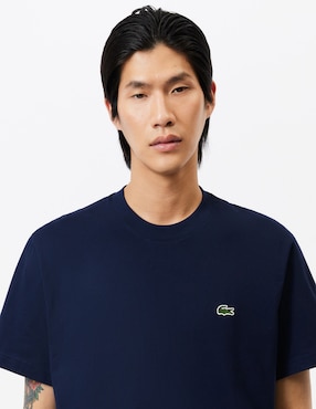 Playera Lacoste cuello redondo para hombre