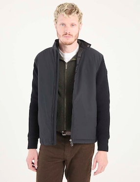 Chamarra casual Colmar de algodón con bolsillos para hombre