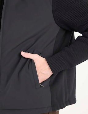 Chamarra casual Colmar de algodón con bolsillos para hombre