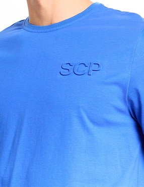 Playera Scappino cuello redondo para hombre