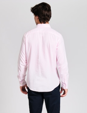 Camisa casual Original Penguin de algodón manga larga para hombre