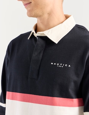 Playera tipo polo Nautica para hombre