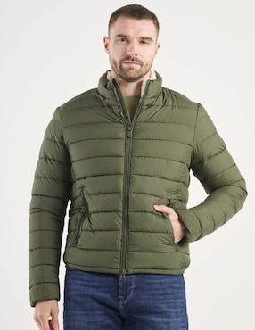 Chamarra capitonada Save the Duck con bolsillos para hombre