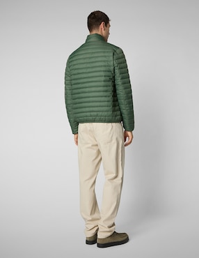 Chamarra capitonada Save the Duck con bolsillos para hombre