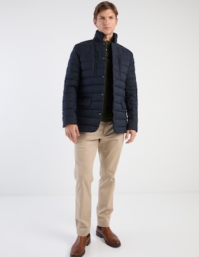 Chamarra acolchada Save The Duck con bolsillos para hombre
