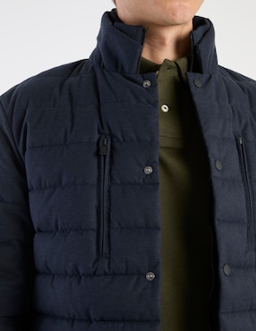 Chamarra acolchada Save The Duck con bolsillos para hombre