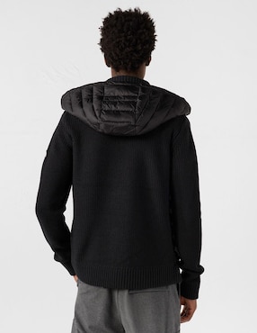 Chamarra casual Jott capucha y bolsa para hombre