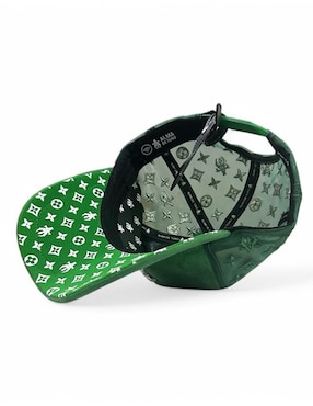 Gorra visera curva snapback alma de toro Green Theme ADT para hombre