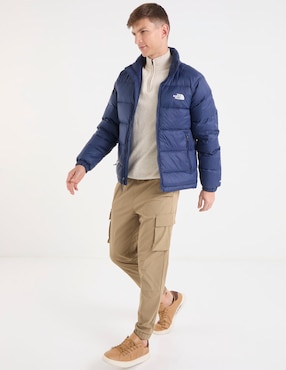 Chamarra capitonada The North Face con bolsillos para hombre