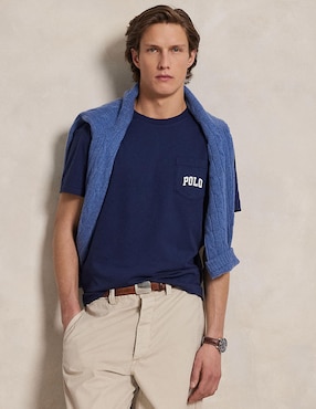 Playera Polo Ralph Lauren cuello redondo para hombre
