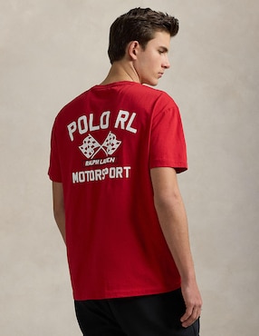 Playera Polo RL cuello redondo para hombre