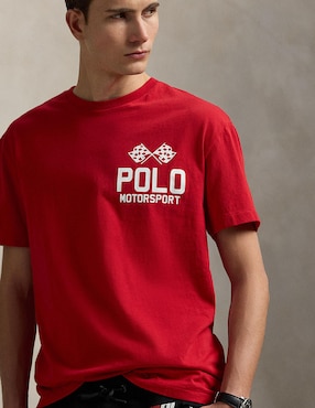 Playera Polo RL cuello redondo para hombre
