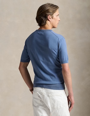 Playera Polo RL cuello redondo para hombre