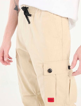 Pantalón cargo slim Hugo de algodón para hombre