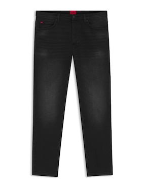 Jeans straight Hugo lavado medio para hombre