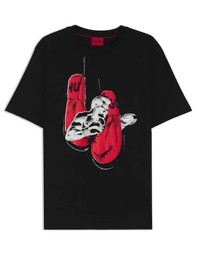 Playera Hugo cuello redondo para hombre