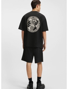 Playera Hugo cuello redondo para hombre