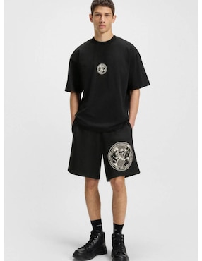 Playera Hugo cuello redondo para hombre
