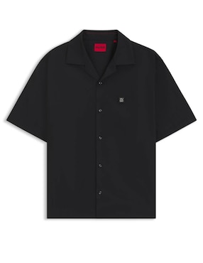 Camisa casual Hugo de algodón manga corta para hombre
