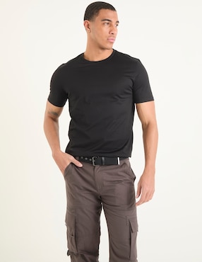 Playera Hugo cuello redondo para hombre