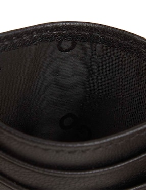 Tarjetero Hugo piel para hombre