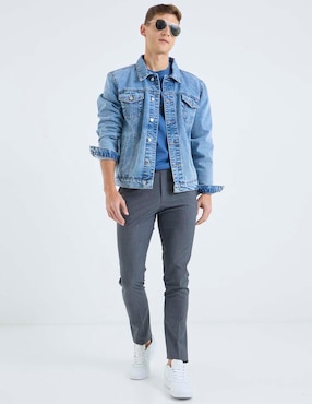 Playera Hugo cuello redondo para hombre