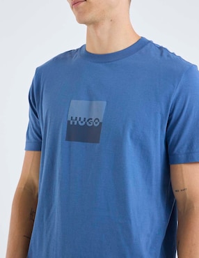 Playera Hugo cuello redondo para hombre