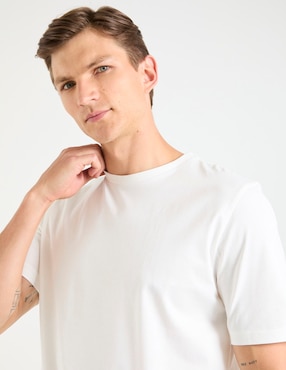 Playera Hugo cuello redondo para hombre