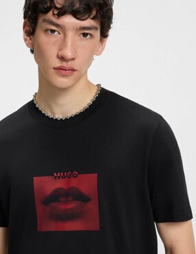 Playera Hugo W25 cuello redondo para hombre
