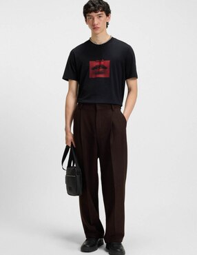 Playera Hugo W25 cuello redondo para hombre