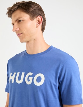 Playera Hugo cuello redondo para hombre
