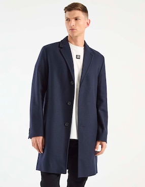 Abrigo Hugo de lana para hombre