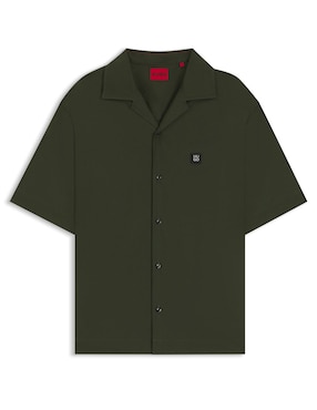 Camisa casual Hugo de algodón manga corta para hombre