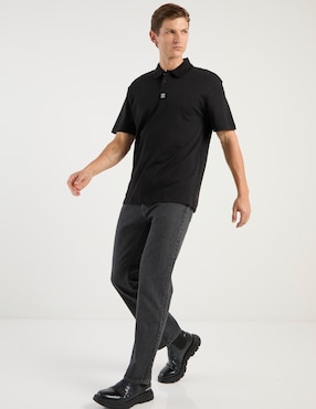 Playera tipo polo Hugo para hombre