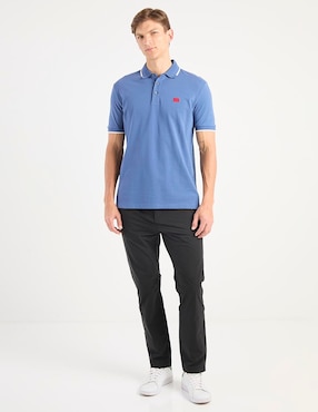 Playera tipo polo Hugo para hombre