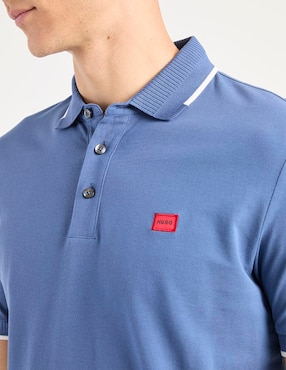 Playera tipo polo Hugo para hombre