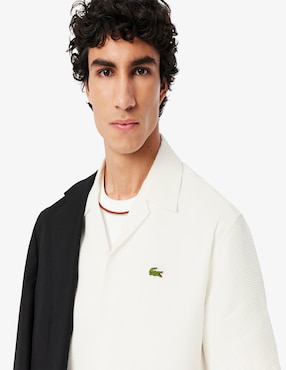 Camisa casual Lacoste de algodón manga corta para hombre