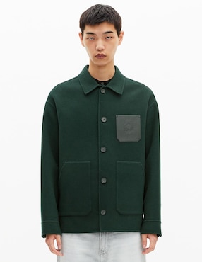 Sobrecamisa casual The Kooples de lana manga larga para hombre