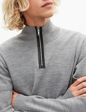 Suéter The Kooples cuello con cierre para hombre