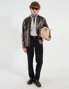 Sobrecamisa casual The Kooples manga larga para hombre
