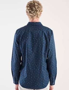 Camisa casual Ps By Paul Smith de algodón manga larga para hombre