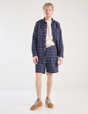 Camisa casual Ps By Paul Smith de algodón manga larga para hombre