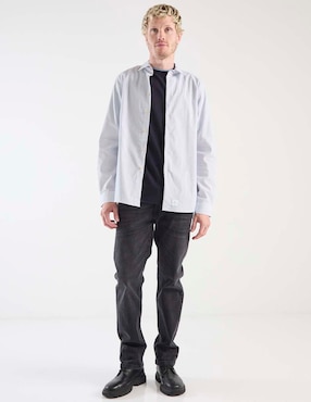 Camisa casual Ps By Paul Smith de algodón manga larga para hombre