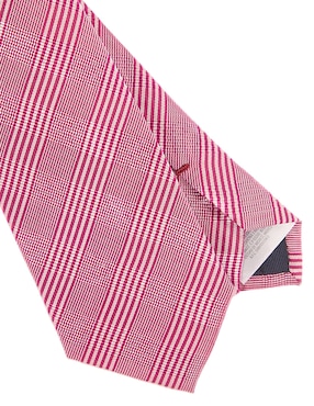 Corbata Scappino regular de seda estampado a rayas para hombre
